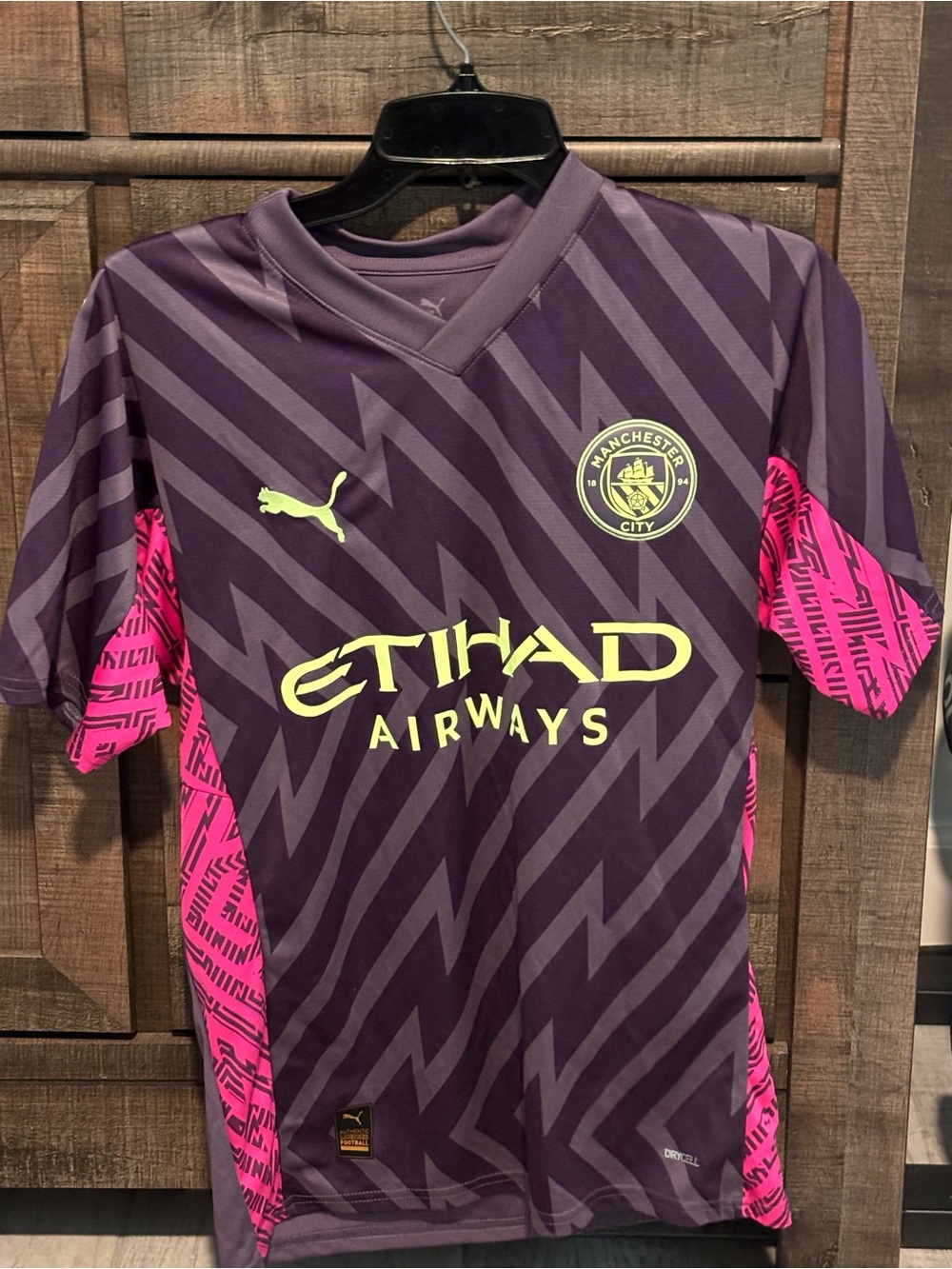 Puma Manchester City Purple & Pink Training Jersey